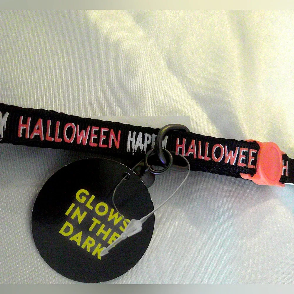 Thrills & Chills Happy Halloween Cat Collar